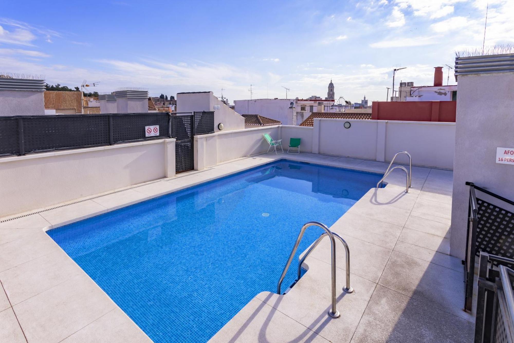 -Malagasunapts-City Centre Terrace Pool Parking Extérieur photo